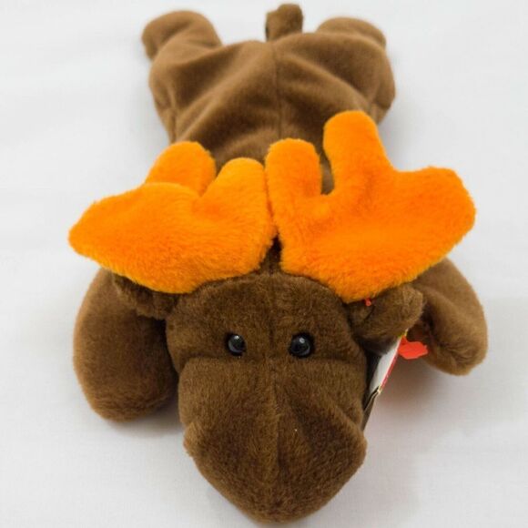 4th Generation Tag, Retired, Ty Chocolate (Moose) - Picture 1 of 8
